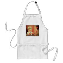 Karin Lucia and the Christmas Nisse Apron