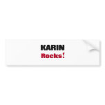 Karin Rocks Bumper Stickers