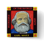 Karl MARX button badge