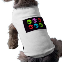 Karl Marx Collage Dog Clothing