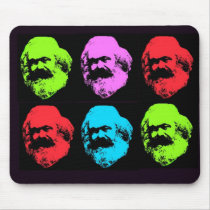 Karl Marx Collage Mousepads