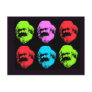 Karl Marx Collage Postcards