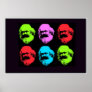Karl Marx Collage Print