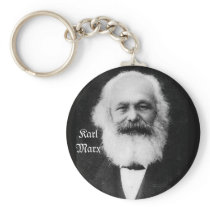 Karl Marx keychain