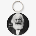 Karl Marx keychain