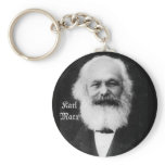 Karl Marx keychain