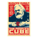 Karl Marx - The People's Cube: OHP Poster posters
