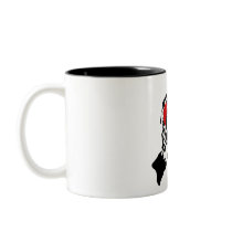 KARL MARX WITH HEADPHONES mugs