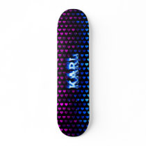 Karl skateboard blue fire and flames design. by skatersollie Karl skateboard blue fire and flames design.