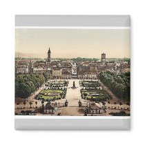 Karlsruhe, general view, Baden, Germany magnificen Fridge Magnet