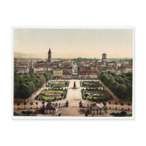 Karlsruhe, general view, Baden, Germany magnificen Postcards