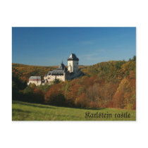 Karlstejn castle Postcard