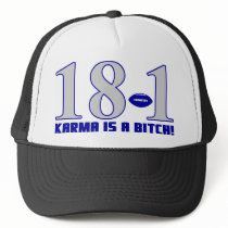 Karma:18-1 hats