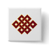 Karma ... Endless Knot or Eternal Knot Button