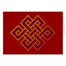 Karma ... Endless Knot or Eternal Knot Card