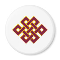Karma ... Endless Knot or Eternal Knot Refrigerator Magnets