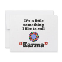 Karma gifts invitations