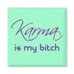 Karma is My Bitch magnets