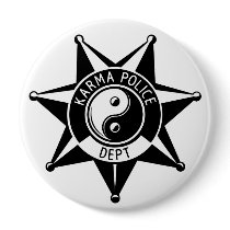 Karma Police! buttons by VectorSmith Karma Police! buttons