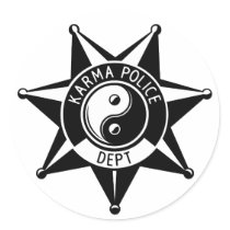Karma Police! stickers