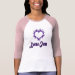 Ladies 3/4 Sleeve Raglan (Fitted)