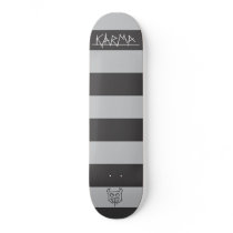 karma striped skateboards