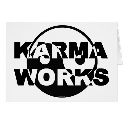 Karma Works Card Zazzle