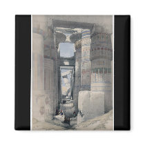 Karnak - Dromos or first court of the temple magnets by MyOtherPlanet Karnak - Dromos or first court of the temple magnets