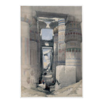 Karnak - Dromos or first court of the temple posters