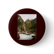 Karneid Castle Tyrol Austro-Hungary Pinback Button