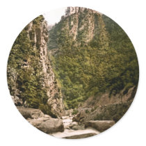 Karneid Castle Tyrol Austro-Hungary Round Sticker