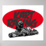 Karting race poster