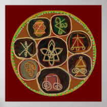 KARUNA Reiki Healing Symbols Apr 2011 Poster