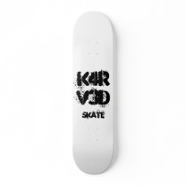 Karved Brand Skateboard by KarvedSkateBoards Karved Brand Skateboard