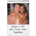 Karyn & Sal Our First Year Together calendars by KathrynARao Karyn & Sal Our First Year Together calendars