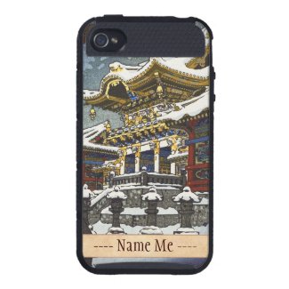 Kasamatsu Shiro Snow at Yomei Gate in Nikko iPhone 4/4S Cover
