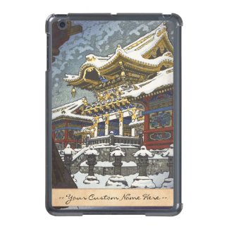 Kasamatsu Shiro Snow at Yomei Gate in Nikko Case For iPad Mini
