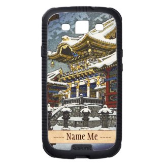 Kasamatsu Shiro Snow at Yomei Gate in Nikko Galaxy S3 Cases