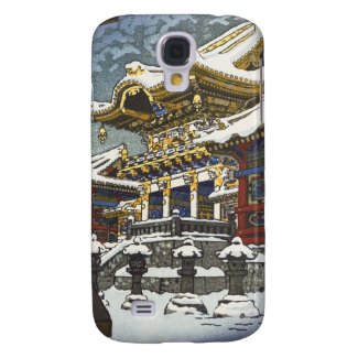 Kasamatsu Shiro Snow at Yomei Gate in Nikko Samsung Galaxy S4 Cases
