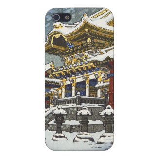 Kasamatsu Shiro Snow at Yomei Gate in Nikko iPhone 5 Case