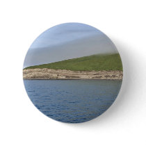 Kasatochi Island bluffs, Andreanof Islands Pinback Button