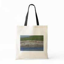 Kasatochi Island bluffs Tote Bags