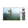 Kasilof Alaska in the Mist stamp