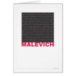 Kasimir Malevich Tarjeta