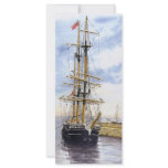 'Kaskelot Enters Charlestown Harbour' Bookmark rack cards