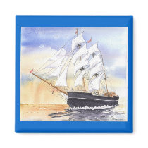 'Kaskelot Sets Sail' Magnet by picklelillysdad 'Kaskelot Sets Sail' Magnet