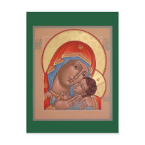 Kasperov Mother of God Postcard