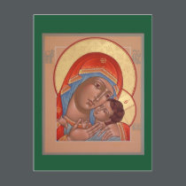 Kasperov Mother of God Postcard
