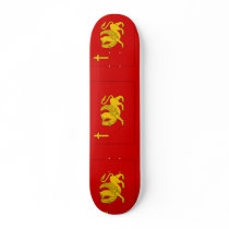 Kaspi, Georgia flag Custom Skate Board