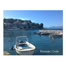 Kassiopi, Corfu. Post Card